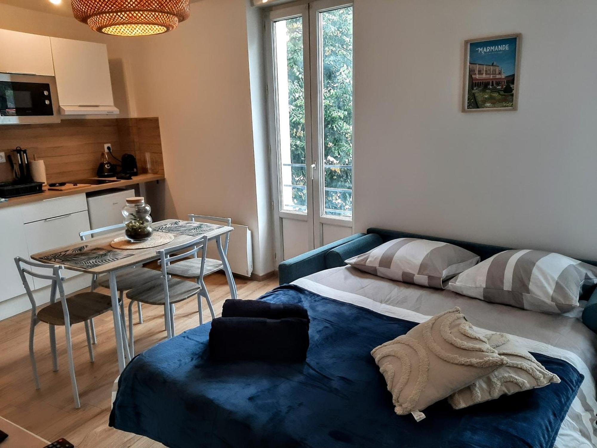 Les Apparts De Marmande - Appart Cosy, Centre De มาร์ม็องด์ ภายนอก รูปภาพ