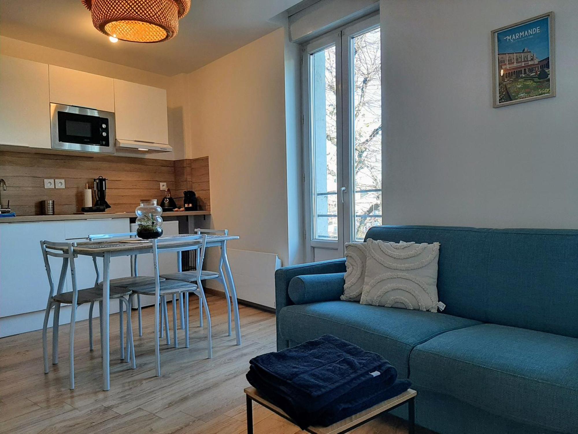 Les Apparts De Marmande - Appart Cosy, Centre De มาร์ม็องด์ ภายนอก รูปภาพ